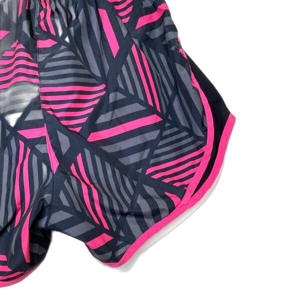 Nike Womens Athletic Shorts Multicolor Geometric Dri Fit Drawstring Waist S - Picture 3 of 12